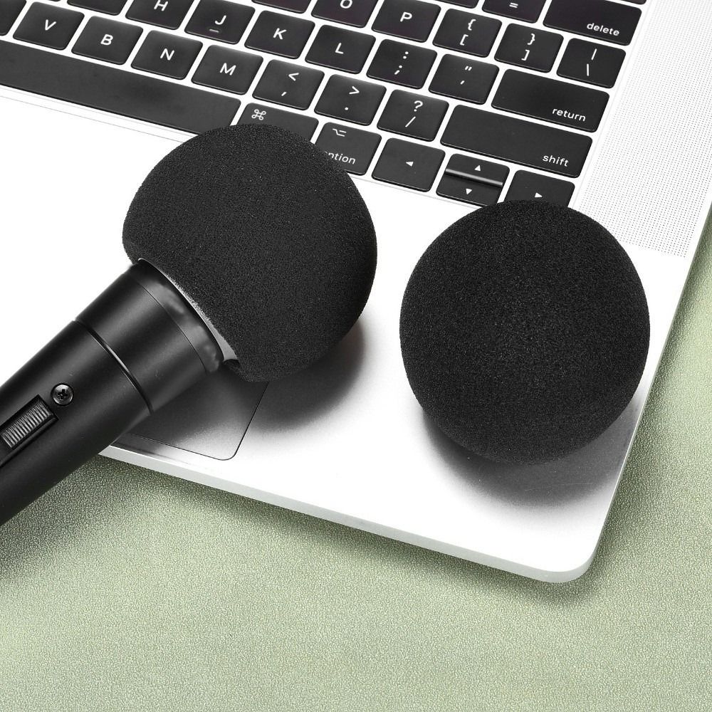 Shure Mic Sm58 - Replacement Mic Windscreen Cover Flocked Sponge