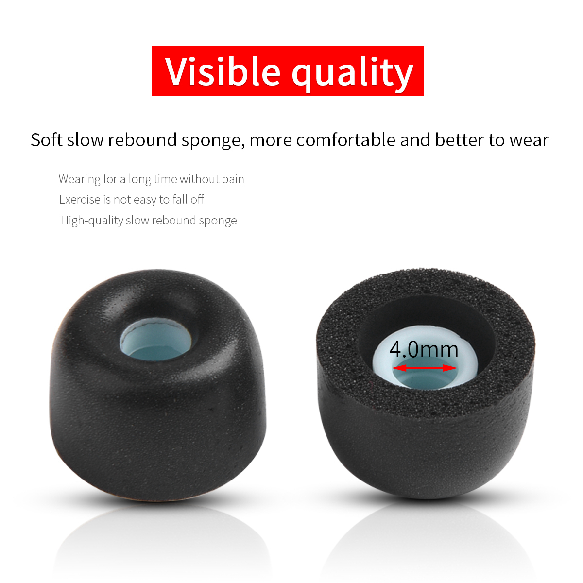 Anker Speaker Soundcore Boom 2 - 4PCS Memory Foam Ear Tips for