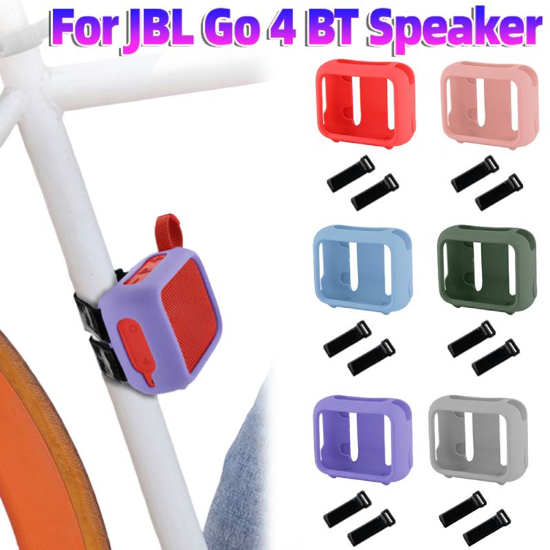 Jbl Speaker Go 4 - Portable Silicone Case Protective Cover with