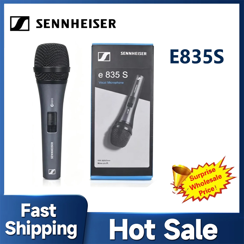Shure Mic Sm58 - Sennheiser E835S Cardioid Dynamic Vocal Microphone