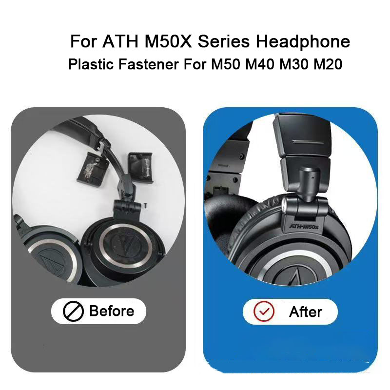 Audio Technica Headphone Ath-M20X - A New Replacement Headband Plastic Fastener