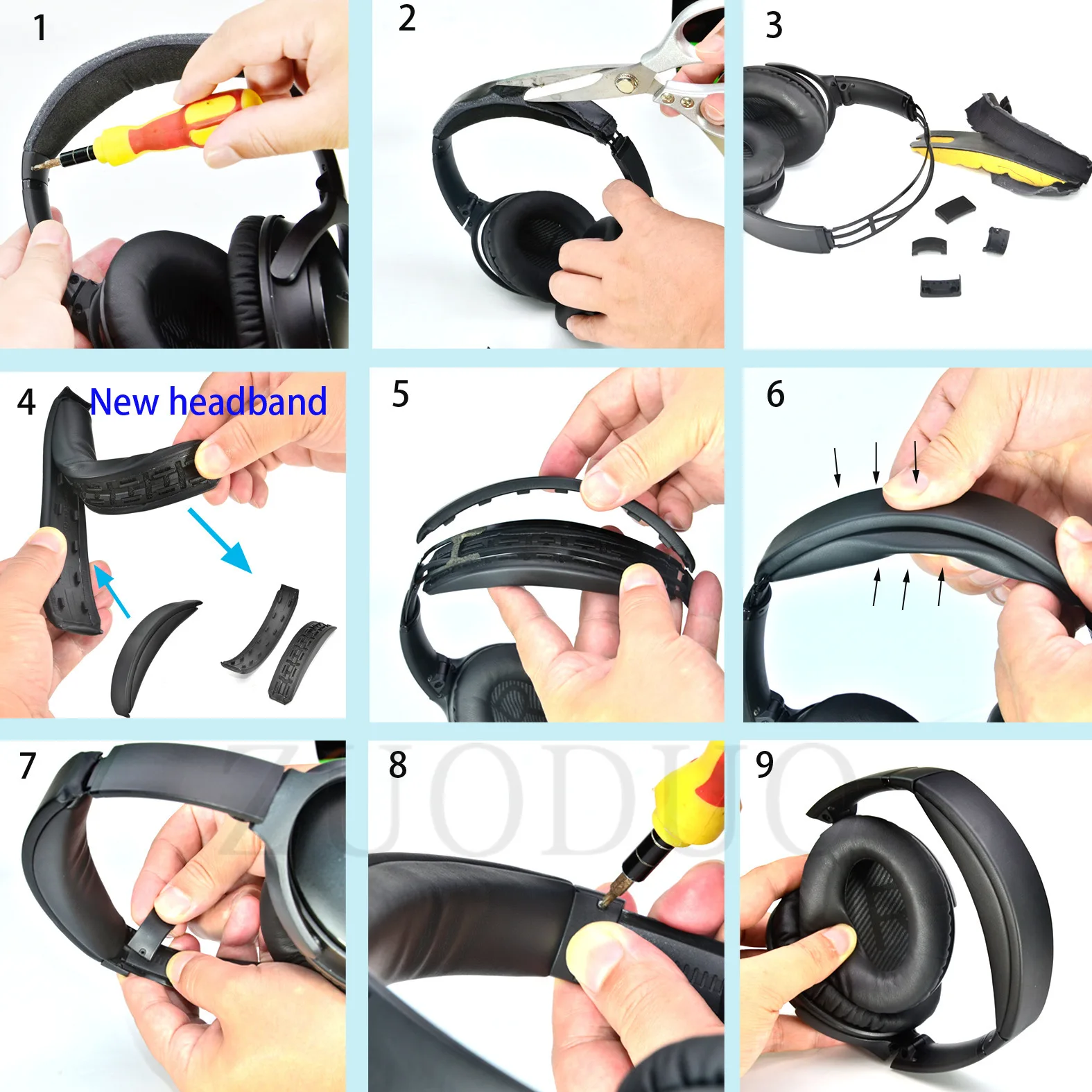 Removeable Headband For BOSE Q - Bose Headphone Qc45 评论和价格