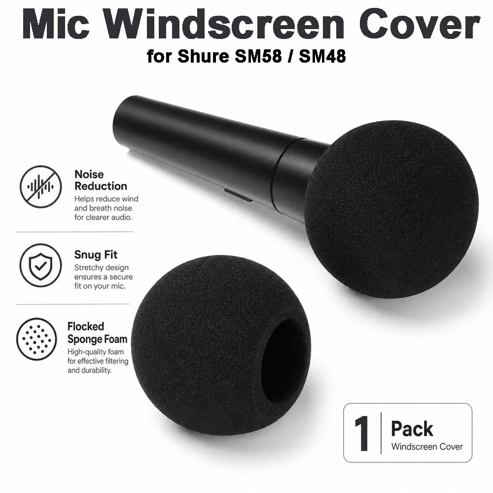 Replacement Mic Windscreen Cov - Shure Mic Sm58 评论和价格