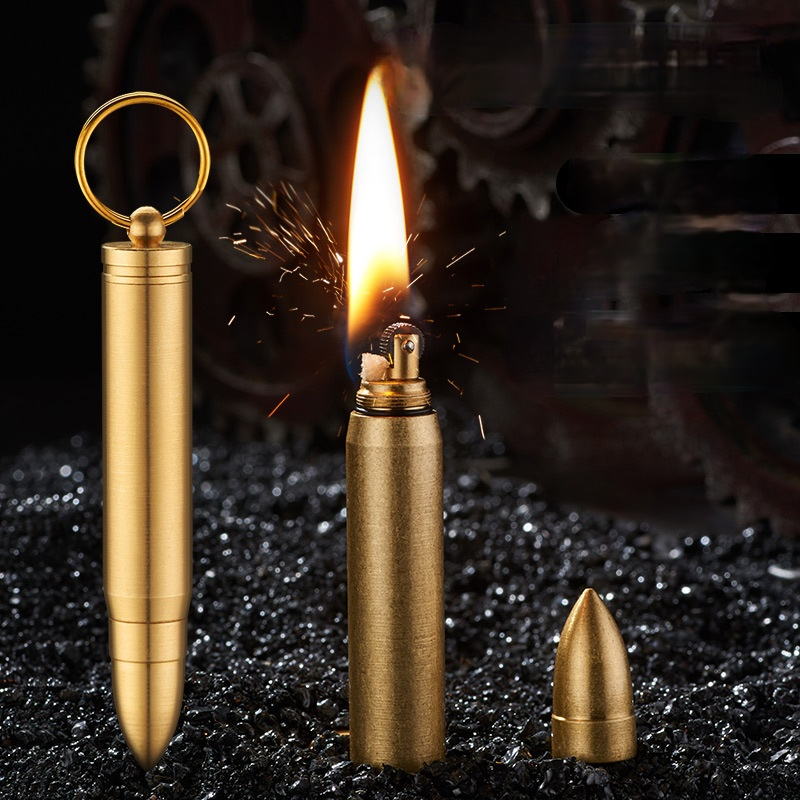 Bullet Shaped Copper Kerosen e - Weed Vaping Accessories 评论和价格