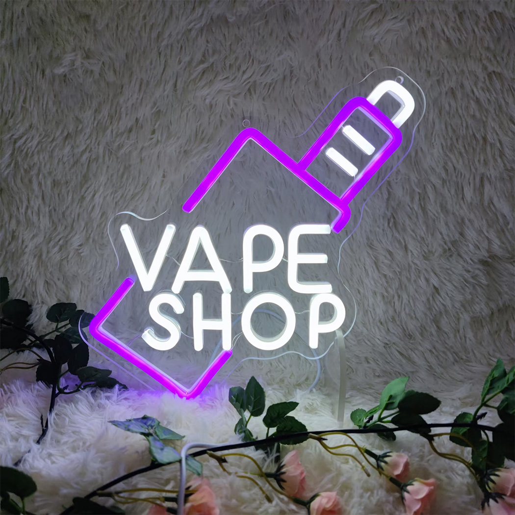 VAPE Shop LED Neon Sign Fit Fo - Vaping Shop 评论和价格