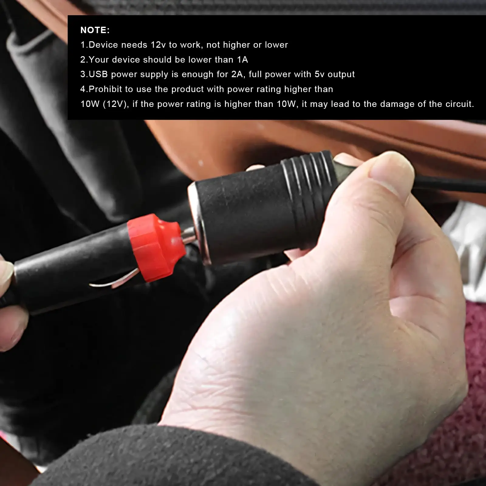 5V To 12V Cigarette Lighter So - Accessories Experts Vape 评论和价格