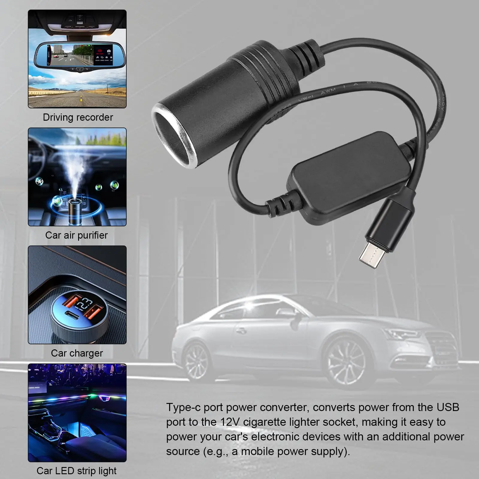 5V To 12V Cigarette Lighter So - Accessories Experts Vape 评论和价格