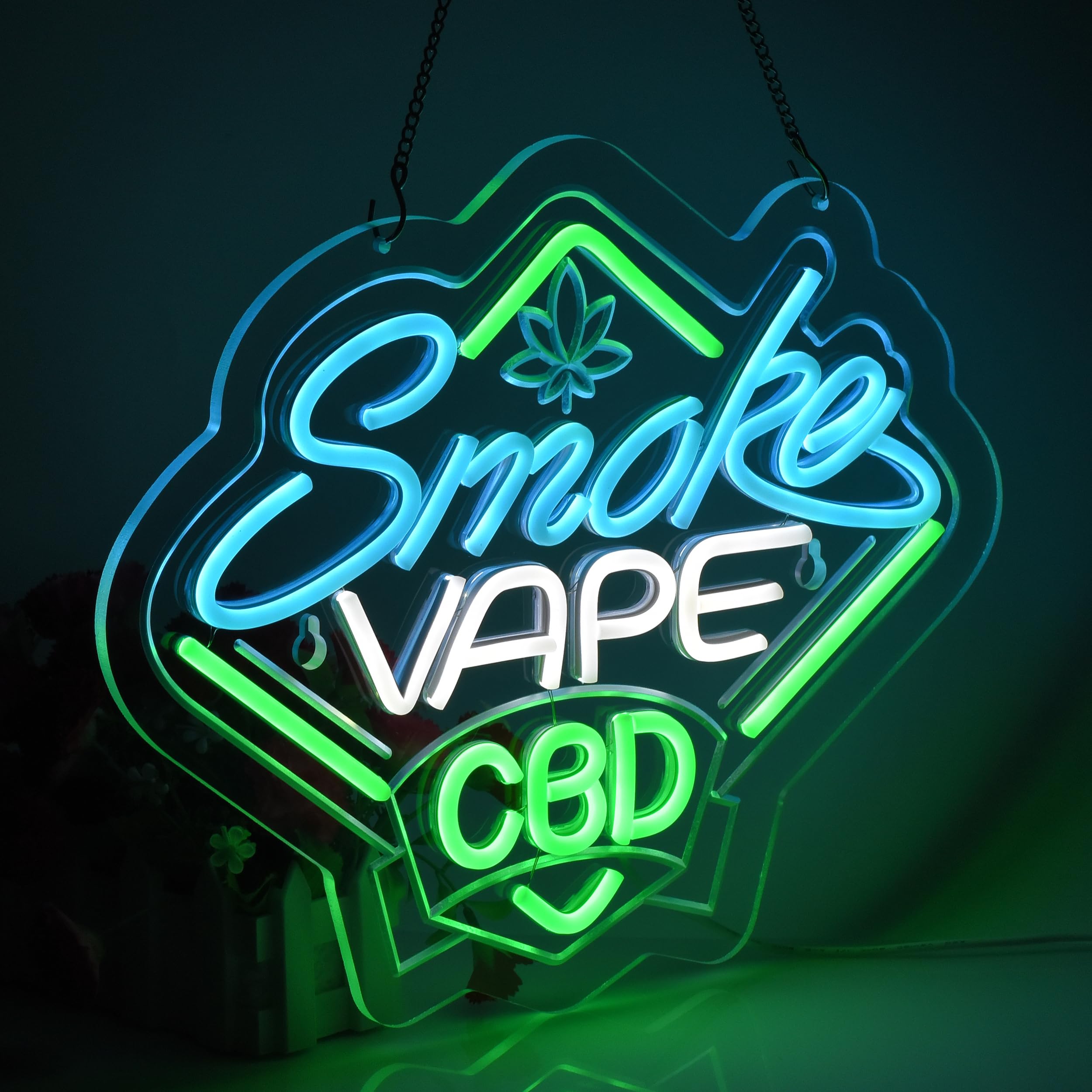 Smoke and Vape Shop Neon Sign  - Vaping Shop 评论和价格