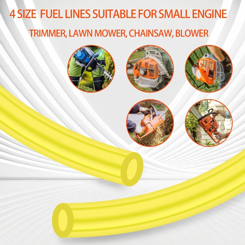 Yellow Fuel Line Hose Set 2x3. - Weed Vaping Accessories 评论和价格