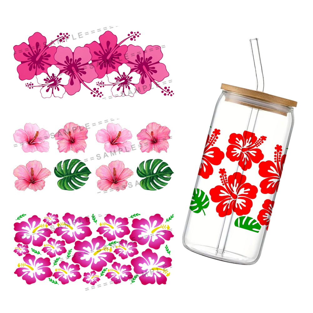 11x24cm Hibiscus Syriacus UV D - Rdta Tank Glass 评论和价格