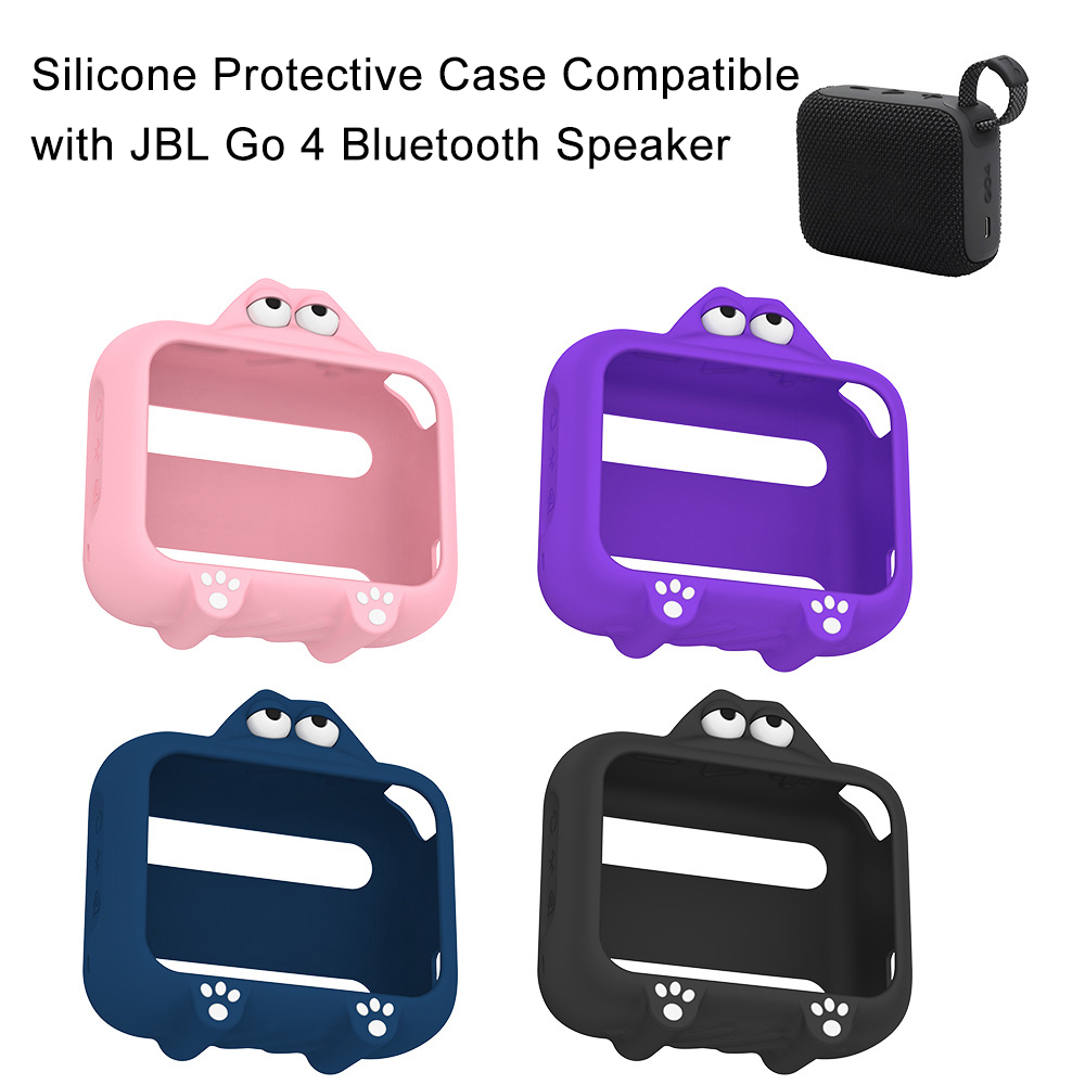 Cartoon Silicone Protective Ca - Jbl Speaker Go 4 评论和价格