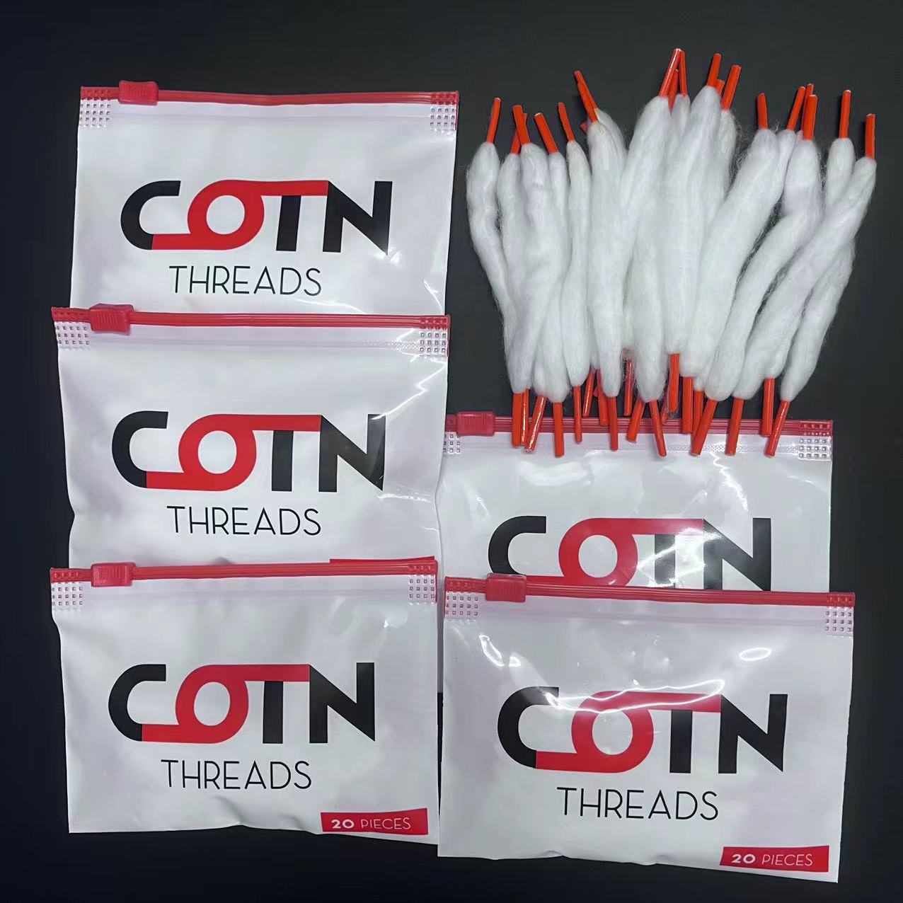 100/60/20pcs Prebuilt Wire Coi - Cotton Wick Organic 评论和价格