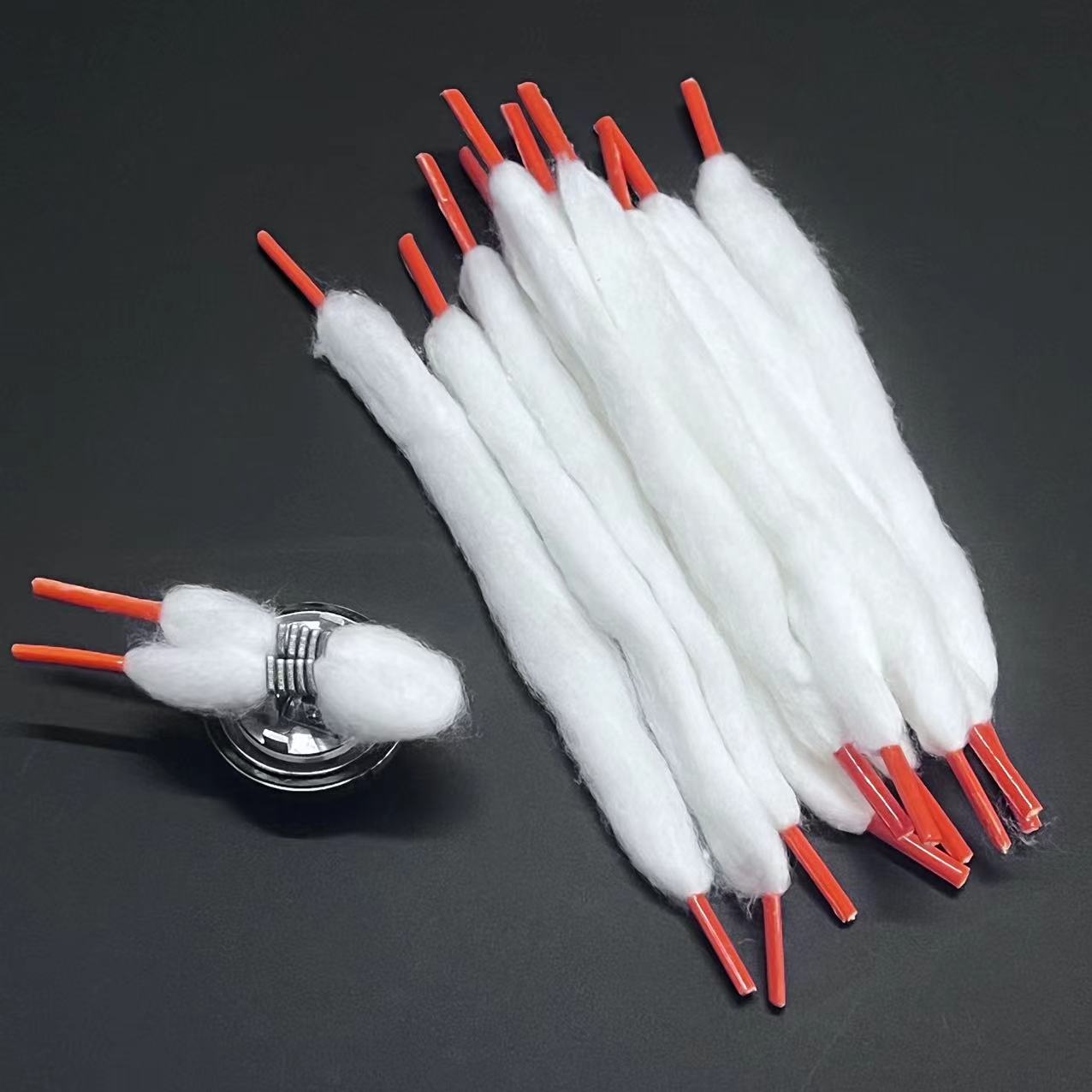 100/60/20pcs Prebuilt Wire Coi - Cotton Wick Organic 评论和价格