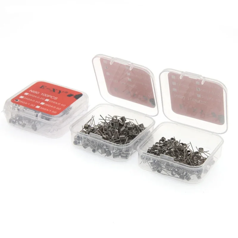 100PCS/BOX Prebuilt Coil Wire  - Coil Building Kit 评论和价格