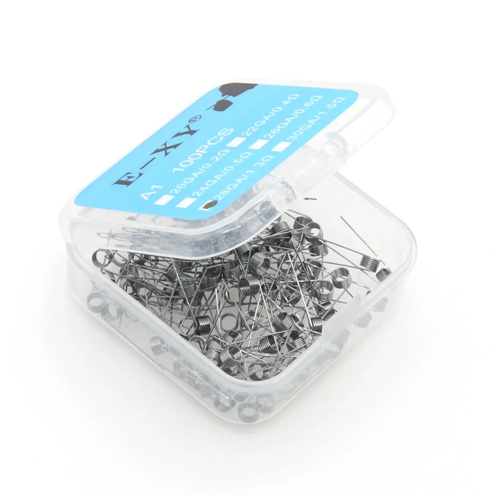 100PCS/BOX Prebuilt Coil Wire  - Coil Building Kit 评论和价格