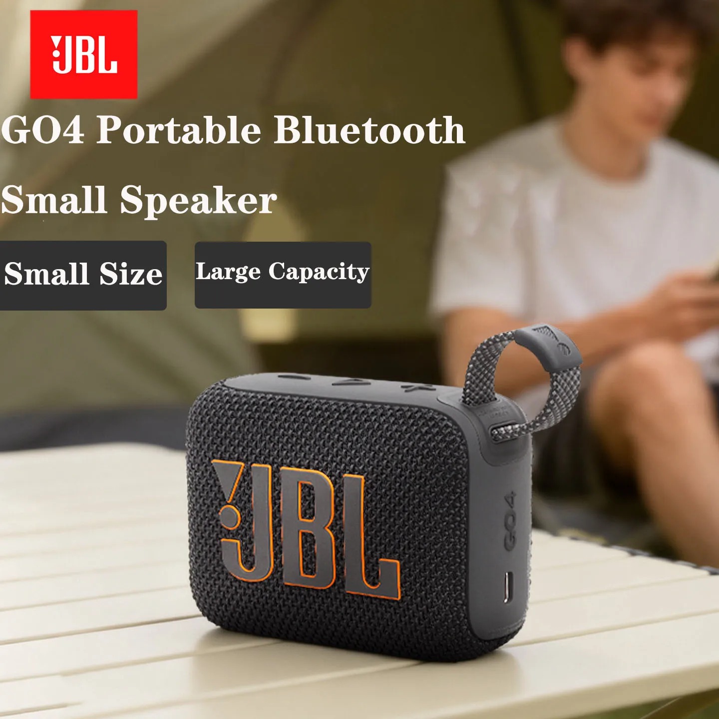 JBL GO4 Portable Wireless Blue - Jbl Speaker Go 4 评论和价格