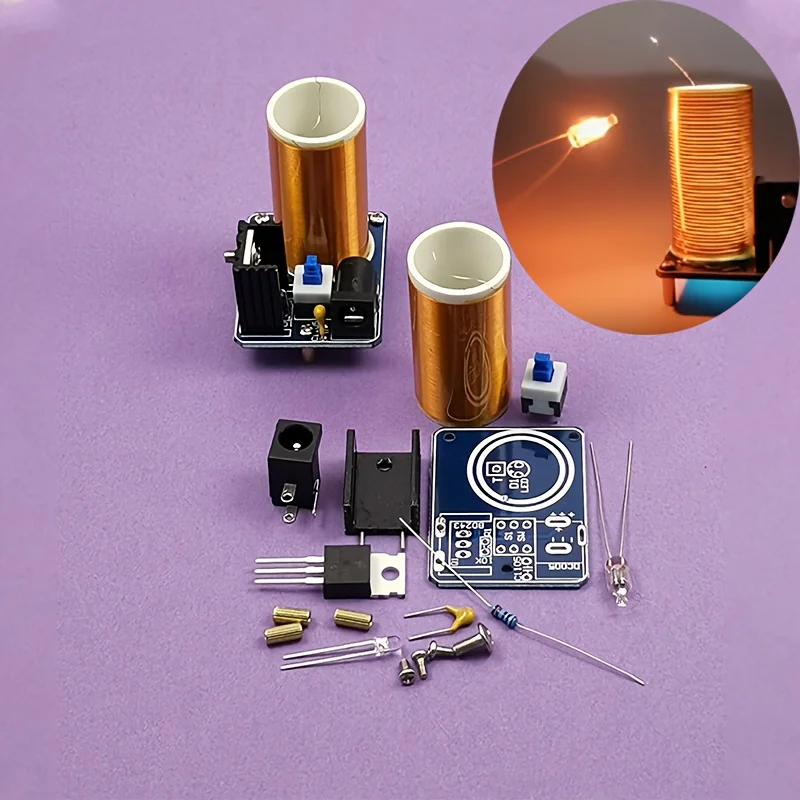 Mini Tesla Coil Kit BD243 DIY  - Coil Building Kit 评论和价格