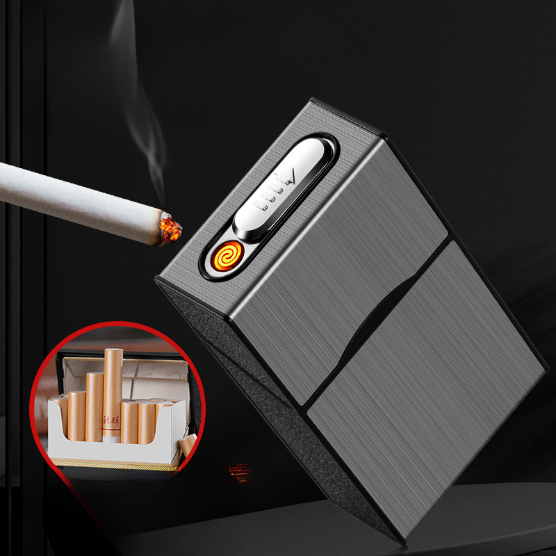2 In 1 20 Cigarette Case Light - Accessories Experts Vape 评论和价格