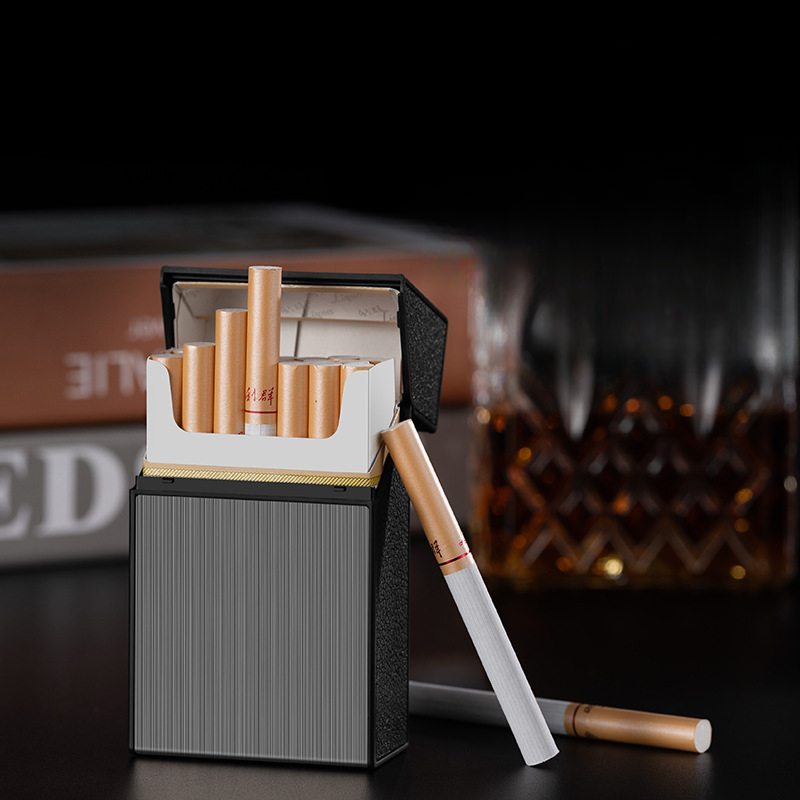 2 In 1 20 Cigarette Case Light - Accessories Experts Vape 评论和价格