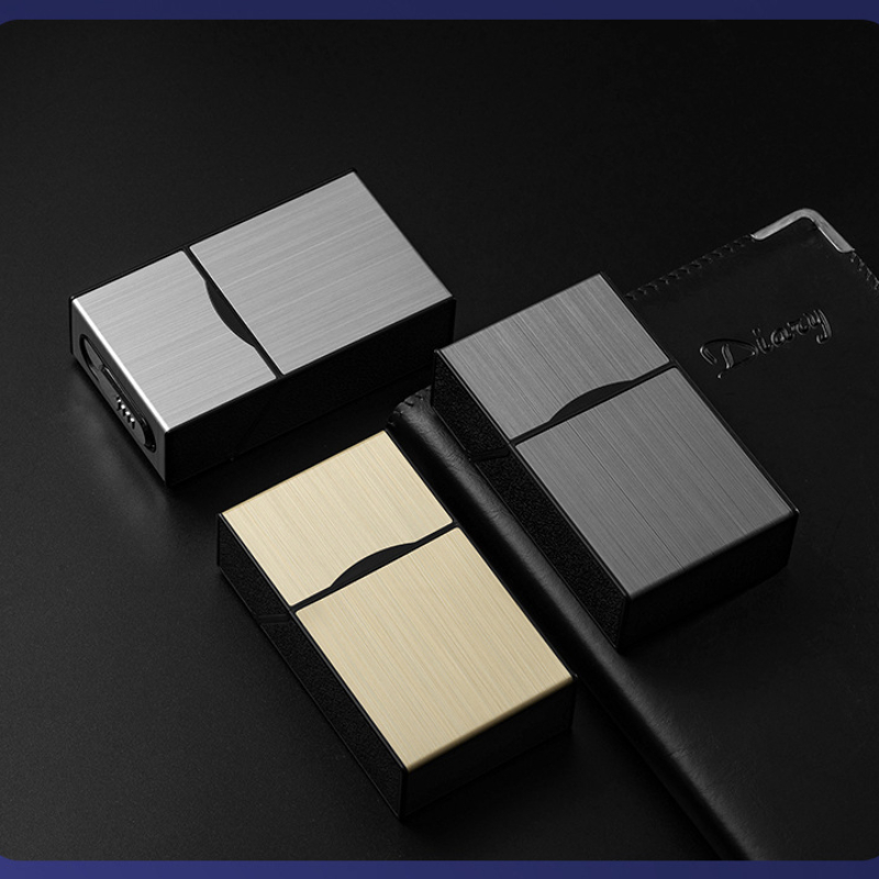 2 In 1 20 Cigarette Case Light - Accessories Experts Vape 评论和价格