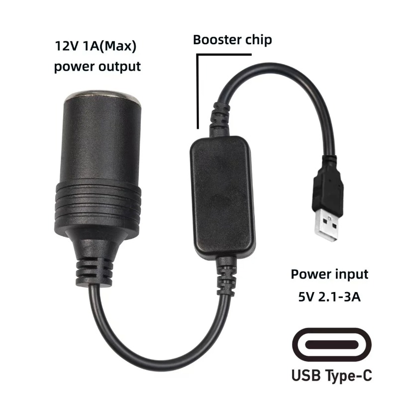 5V 2A USB To 12V Cigarette Lig - Accessories Experts Vape 评论和价格