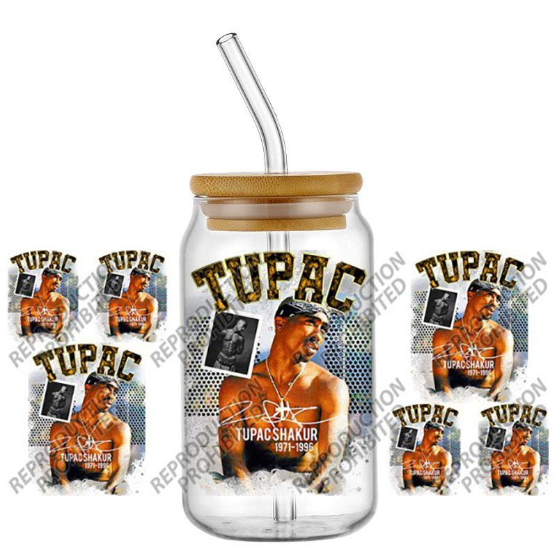Popular Rapper Superstar TUPAC - Rdta Tank Glass 评论和价格