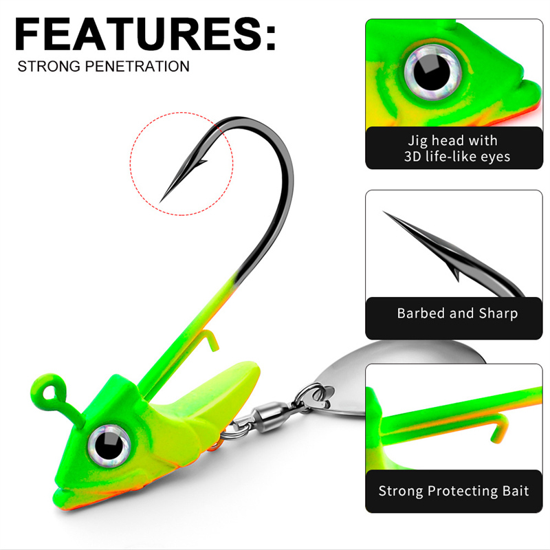 7g 10g 15g Lead Head Jig Hook  - Dry Herb Vaping Accessories 评论和价格