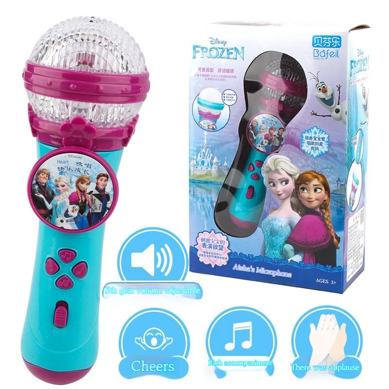 Cartoon Frozen Elsa Anna Princ - Shure Mic Sm58 评论和价格