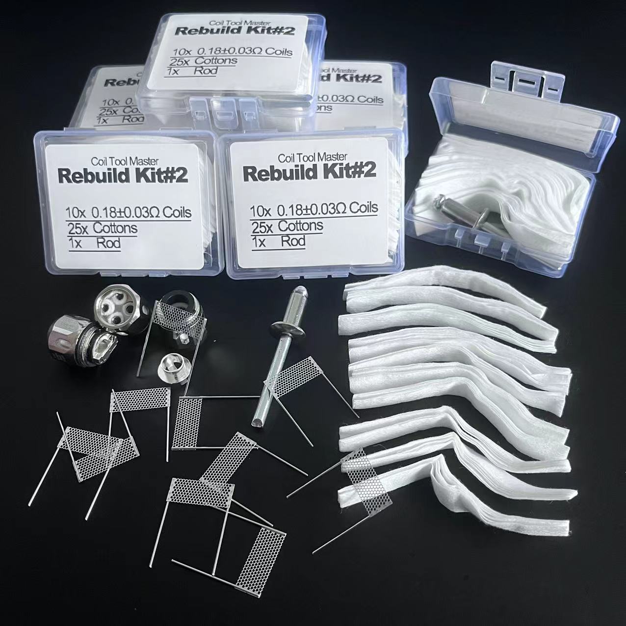 GT Rebuild Mesh Coil Kit DIY R - Coil Building Kit 评论和价格