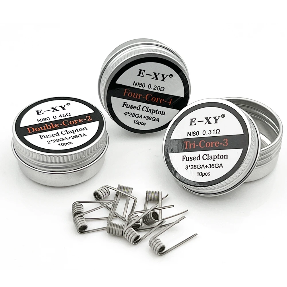 10pcs/box Ni80 Prebuilt Coil F - Coil Building Kit 评论和价格